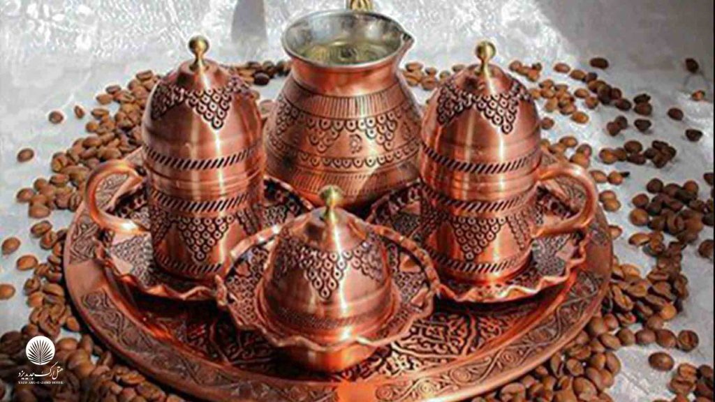 ظروف مسی - هتل ارگ جدید یزد